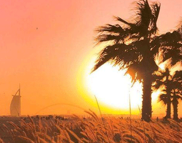 温柔唯美的日落句子带图片 私奔吗在太阳落山前7