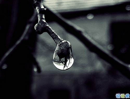 2019下雨天伤感心情说说带图片 忍不住伤心流泪的说说合集15