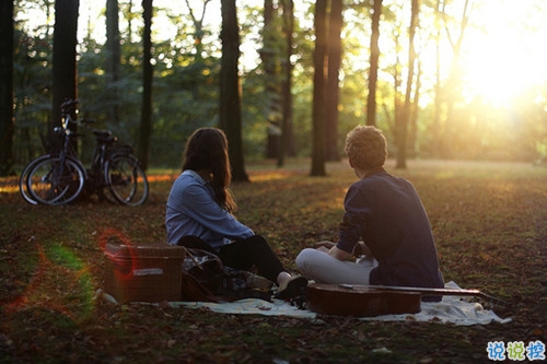 有诗意和哲理的关于人生和爱情的图片说说 跨越漫长岁月长河与你相遇3